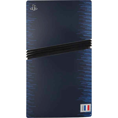 France Soccer Flag PS5 Pro Disk Console Skin